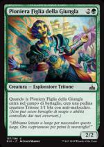 Pioniera Figlia della Giungla foil  Rivali di Ixalan 5219-Wizard of the coast- nuvolosofumetti.