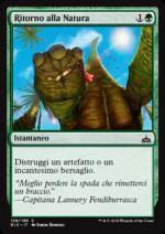 Ritorno alla Natura  Rivali di Ixalan 5139-Wizard of the coast- nuvolosofumetti.