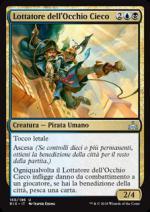 Lottatore dell'Occhio Cieco  Rivali di Ixalan 5155-Wizard of the coast- nuvolosofumetti.