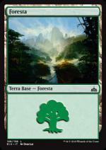 Foresta 196 foil  Rivali di Ixalan 5222-Wizard of the coast- nuvolosofumetti.