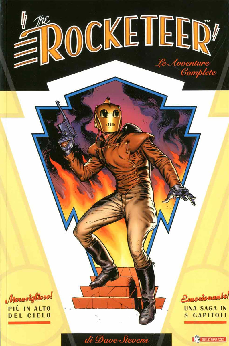 THE ROCKETEER - le avventure complete-SALDAPRESS- nuvolosofumetti.