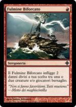 Fulmine Biforcato   Ascesa degli Eldrazi 146-Wizard of the Coast- nuvolosofumetti.