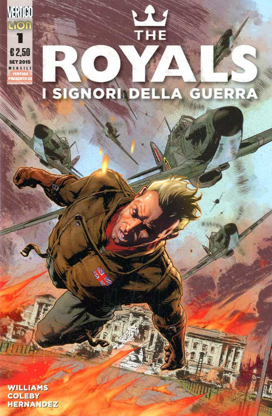 THE ROYALS # 1 i signori della guerra 1-LION- nuvolosofumetti.