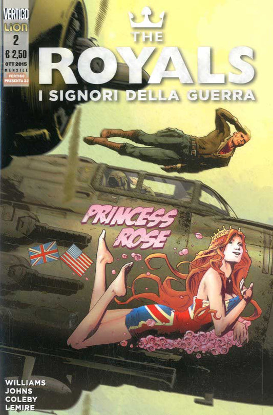 THE ROYALS # 2 i signori della guerra 2-LION- nuvolosofumetti.
