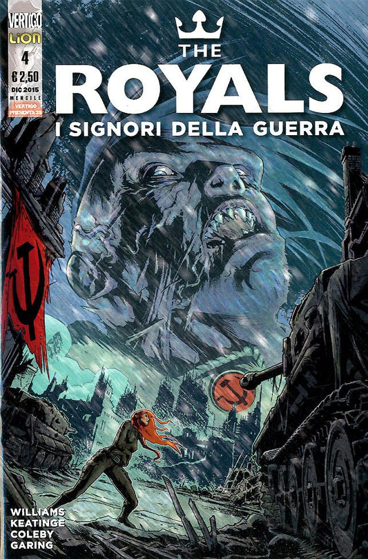 THE ROYALS # 4 i signori della guerra 4-LION- nuvolosofumetti.