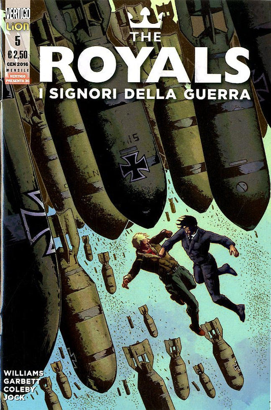 THE ROYALS # 5 i signori della guerra 5-LION- nuvolosofumetti.