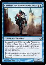CORRIERE CHE ATTRAVERSA LA CITT├á  Ritorno a Ravnica 34-Wizard of the Coast- nuvolosofumetti.