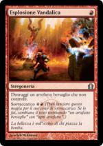 ESPLOSIONE VANDALICA  Ritorno a Ravnica 111-Wizard of the Coast- nuvolosofumetti.