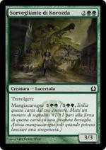 SORVEGLIANTE DI KOROZDA  Ritorno a Ravnica 129-Wizard of the Coast- nuvolosofumetti.