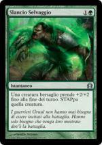 SLANCIO SELVAGGIO  Ritorno a Ravnica 133-Wizard of the Coast- nuvolosofumetti.