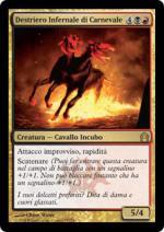 DESTRIERO INFERNALE DI CARNEVALE  Ritorno a Ravnica 147-Wizard of the Coast- nuvolosofumetti.