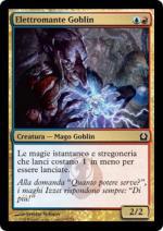 ELETTROMANTE GOBLIN  Ritorno a Ravnica 163-Wizard of the Coast- nuvolosofumetti.