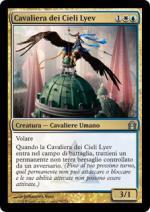 CAVALIERA DEI CIELI LYEV  Ritorno a Ravnica 179-Wizard of the Coast- nuvolosofumetti.