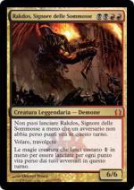 RAKDOS, SIGNORE DELLE SOMMOSSE  Ritorno a Ravnica 187-Wizard of the Coast- nuvolosofumetti.