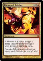 RITORNO DI RAKDOS  Ritorno a Ravnica 188-Wizard of the Coast- nuvolosofumetti.