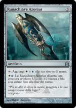 RUNACHIAVE AZORIUS FOIL  Ritorno a Ravnica 263-Wizard of the Coast- nuvolosofumetti.