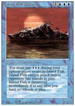 Jasconius, il Pesce Isola  REVISED 4066-Wizard of the Coast- nuvolosofumetti.