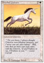 Unicorno Perlaceo  REVISED 4046-Wizard of the Coast- nuvolosofumetti.