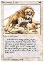 Leoni della Savana  REVISED 4031-Wizard of the Coast- nuvolosofumetti.
