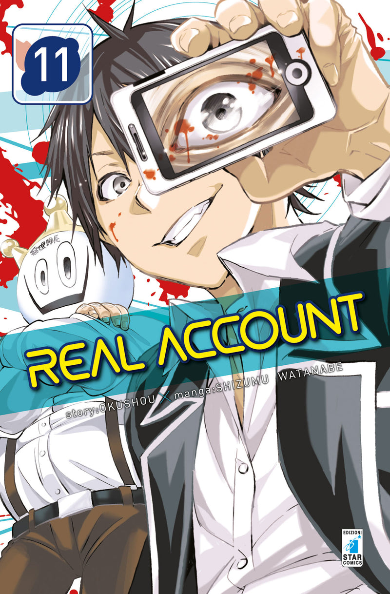 Real account 11, EDIZIONI STAR COMICS, nuvolosofumetti,
