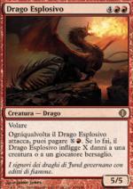 Drago Esplosivo  Frammenti di Alara 100-Wizard of the Coast- nuvolosofumetti.