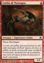 Goblin di Montagna foil  Frammenti di Alara 260-Wizard of the Coast- nuvolosofumetti.
