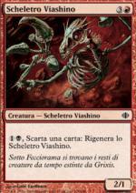 Scheletro Viashino  Frammenti di Alara 118-Wizard of the Coast- nuvolosofumetti.