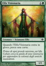 Elfa Visionaria  Frammenti di Alara 130-Wizard of the Coast- nuvolosofumetti.