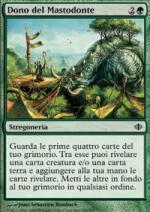 Dono del Mastodonte  Frammenti di Alara 132-Wizard of the Coast- nuvolosofumetti.