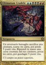 Ultimatum Crudele  Frammenti di Alara 164-Wizard of the Coast- nuvolosofumetti.