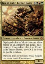 Kresh dalle Trecce Rosse  Frammenti di Alara 178-Wizard of the Coast- nuvolosofumetti.