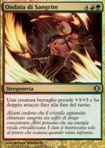 Ondata di Sangrite  Frammenti di Alara 190-Wizard of the Coast- nuvolosofumetti.