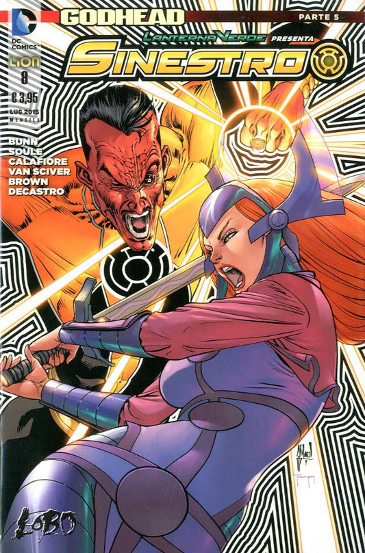 SINESTRO # 8 8-LION- nuvolosofumetti.