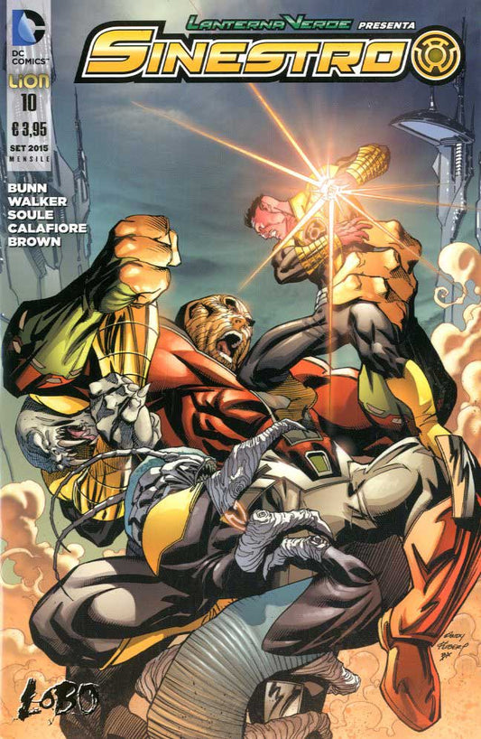SINESTRO # 10 10-LION- nuvolosofumetti.