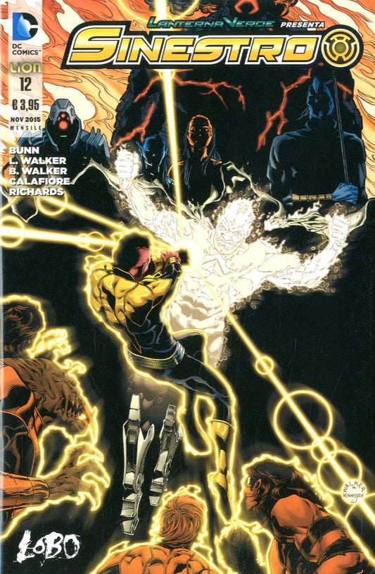 SINESTRO # 12 12-LION- nuvolosofumetti.