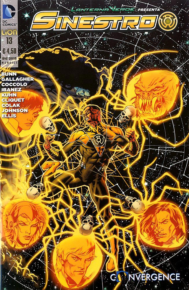 SINESTRO # 13 13-LION- nuvolosofumetti.