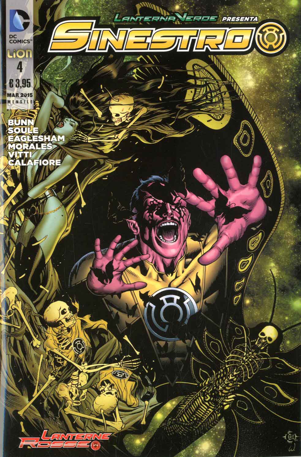 SINESTRO # 4 4-LION- nuvolosofumetti.