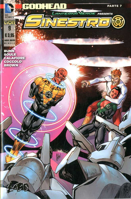 SINESTRO # 9 9-LION- nuvolosofumetti.