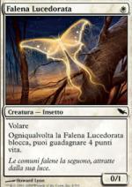 Falena Lucedorata foil  Landa tenebrosa 294-Wizard of the Coast- nuvolosofumetti.