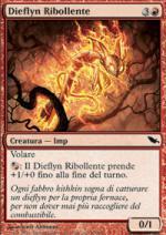 Dieflyn ribollente  Landa Tenebrosa 82-Wizard of the Coast- nuvolosofumetti.