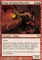 drago di spina rocciosa  Landa Tenebrosa 98-Wizard of the Coast- nuvolosofumetti.