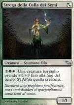 Strega della culla dei semi foil  Landa tenebrosa 313-Wizard of the Coast- nuvolosofumetti.