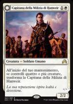 Capitana della Milizia di Hanweir/Caposetta della Vestvalle  Ombre su Innistrad 7021-Wizard of the Coast- nuvolosofumetti.