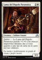 Lama del Popolo Paranoica  Ombre su Innistrad 7033-Wizard of the Coast- nuvolosofumetti.