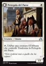 Pettegola del Paese/Marmaglia Esagitata  Ombre su Innistrad 7046-Wizard of the Coast- nuvolosofumetti.