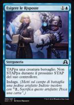 Esigere le Risposte foil  Ombre su Innistrad 7300-Wizard of the Coast- nuvolosofumetti.