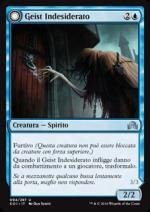 Geist Indesiderato/Intruso Inarrestabile  Ombre su Innistrad 7094-Wizard of the Coast- nuvolosofumetti.