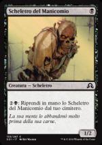 Scheletro del Manicomio  Ombre su Innistrad 7133-Wizard of the Coast- nuvolosofumetti.