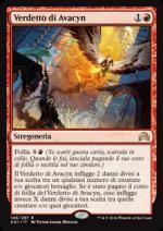 Verdetto di Avacyn  Ombre su Innistrad 7145-Wizard of the Coast- nuvolosofumetti.