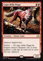 Lupo della Piaga  Ombre su Innistrad 7179-Wizard of the Coast- nuvolosofumetti.